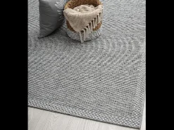 Alfombra interior exterior diseño - Gris - 80 x 150 cm - CALGARY