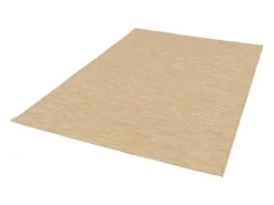 Alfombra interior/exterior efecto yute color natural