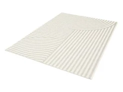 Alfombra interior/exterior diseño arcos beige