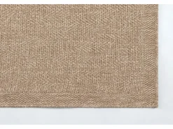 Alfombra Kansas Exterior Interior Aspecto Yute básico Resistente intemperie - Naturaleza - 60 x 180 cm
