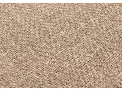 Alfombra Kansas Exterior Interior Aspecto Yute básico Resistente intemperie - Naturaleza - 60 x 180 cm