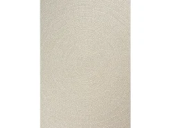 Alfombra Kansas Exterior Interior Aspecto Yute Resistente intemperie - Crema - 120 x 170 cm