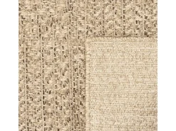 Alfombra Kansas Exterior Interior Aspecto Yute Resistente intemperie - Naturaleza - 60 x 90 cm