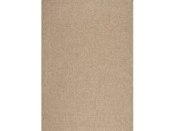 Alfombra Kansas Exterior Interior Aspecto Yute básico Resistente intemperie - Naturaleza - 80 x 250 cm