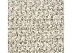 Alfombra Kansas Exterior Interior Aspecto Yute Resistente intemperie liso - Crema - 60 x 180 cm