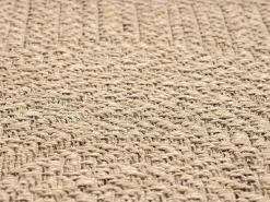 Alfombra Kansas Exterior Interior Aspecto Yute Resistente intemperie - Naturaleza - 60 x 180 cm