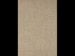 Alfombra Kansas Exterior Interior Aspecto Yute Resistente intemperie - Naturaleza - 120 x 170 cm