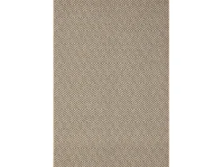Alfombra Kansas Exterior Interior Aspecto Yute Resistente Diamante Intemperie - Naturaleza - 80 x 250 cm