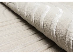 Alfombra Knight 3D Brillante Moderno, Beige, 200 x 290 cm