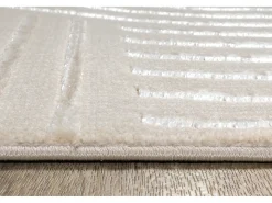 Alfombra Knight 3D Brillante Moderno, Beige, 120 x 170 cm
