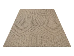 Alfombra Kos exterior moderna arcos, Naturaleza, 200 x 280 cm