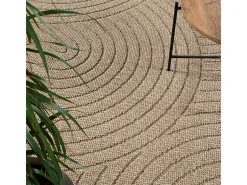 Alfombra Kos exterior moderna arcos, Naturaleza, 120 x 160 cm