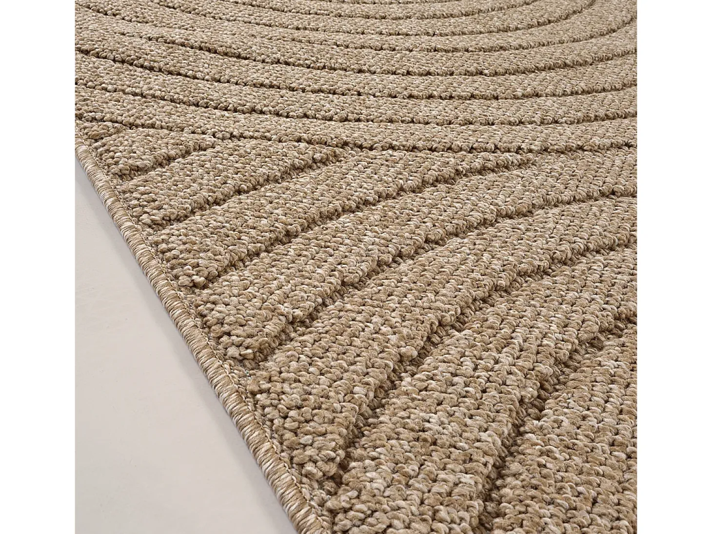 Alfombra Kos exterior moderna arcos, Naturaleza, 80 x 150 cm