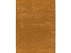 Alfombra lavable antideslizante - liso - cobre - 200 x 290 cm - LOFT