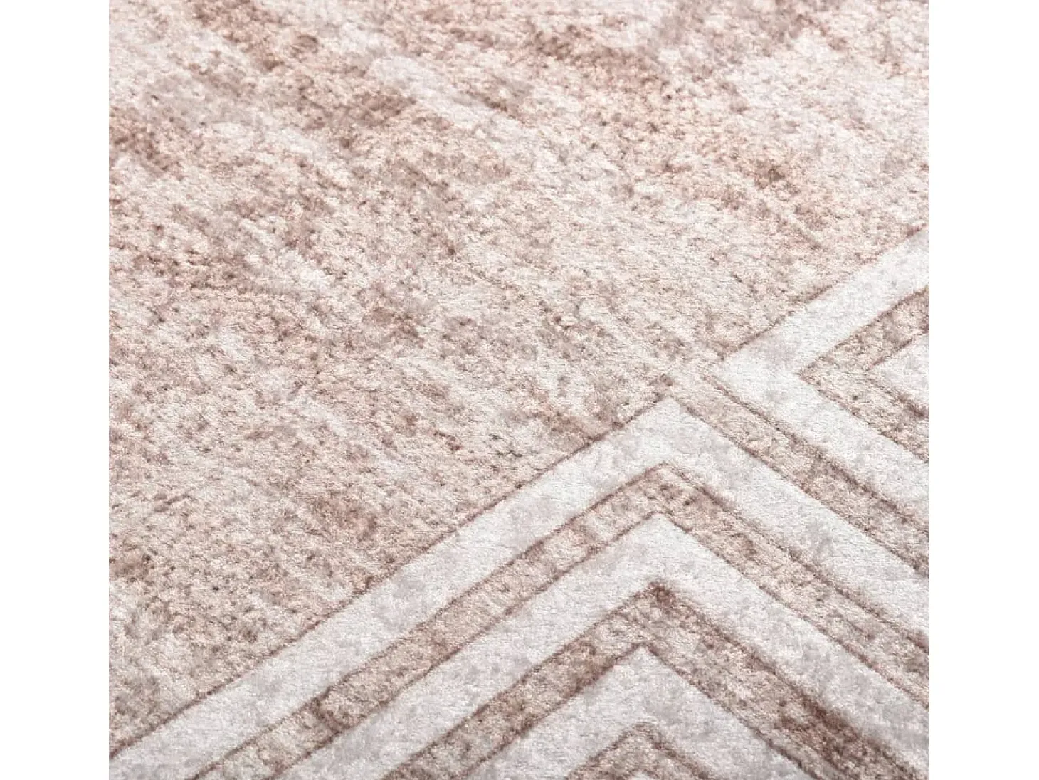 Alfombra lavable antideslizante beige 160x230 cm