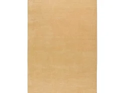 Alfombra lavable antideslizante - liso - mostaza - 160 x 230 cm - LOFT