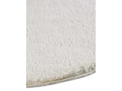 Alfombra lavable antideslizante - liso - blanco - 160 x 230 cm - MELLOW