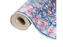 Alfombra lavable antideslizante multicolor 80x150 cm ES40892