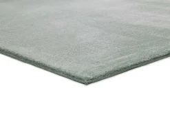 Alfombra lavable antideslizante - liso - verde - 120 x 170 cm - LOFT
