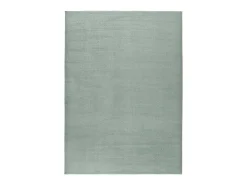 Alfombra lavable antideslizante - liso - verde - 120 x 170 cm - LOFT