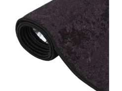 Alfombra lavable antideslizante gris antracita 190x300 cm ES46724