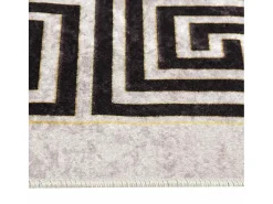 Alfombra lavable antideslizante 80x150 cm Beige claro