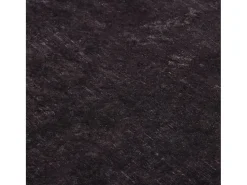 Alfombra lavable antideslizante negro y dorado 80x300 cm