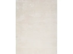 Alfombra lavable antideslizante - liso - blanco - 120 x 170 cm - LOFT