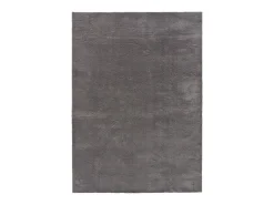 Alfombra lavable antideslizante - liso - antracita - 160 x 230 cm - LOFT