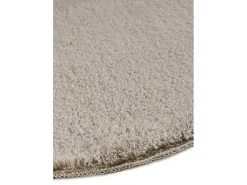Alfombra lavable antideslizante - liso - piedra - 120 x 170 cm - MELLOW