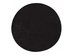 Alfombra lavable antideslizante gris antracita Ø 200 cm