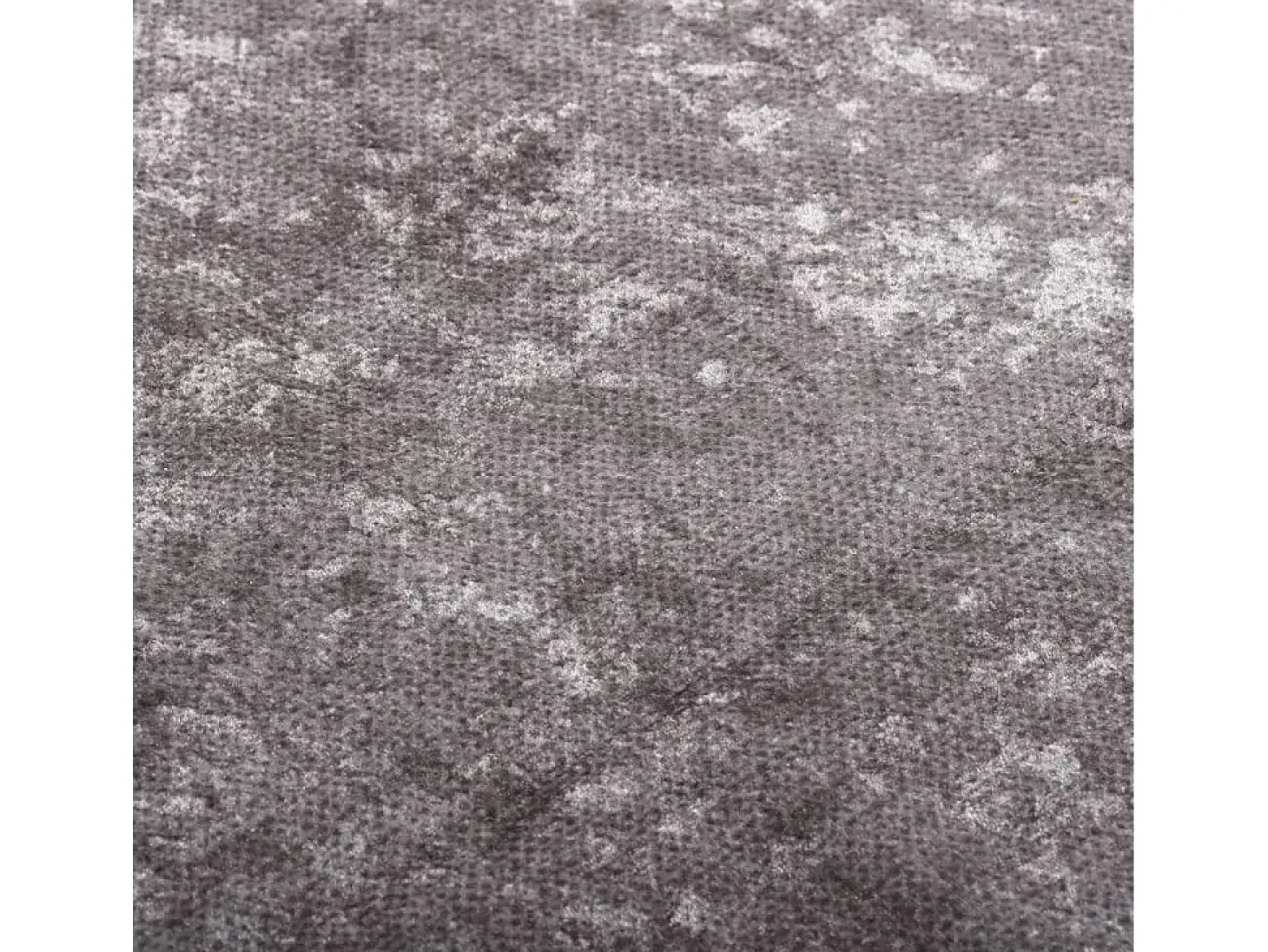 Alfombra lavable antideslizante gris 80x300 cm