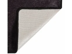 Alfombra lavable antideslizante gris antracita 80x150 cm ES56367