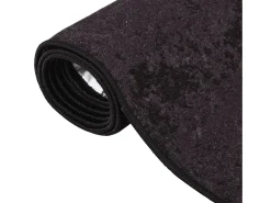 Alfombra lavable antideslizante gris antracita 80x150 cm ES56367