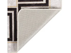 Alfombra lavable antideslizante beige claro 80x150 cm ES96259