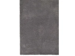 Alfombra lavable antideslizante - liso - antracita - 60 x 120 cm - LOFT