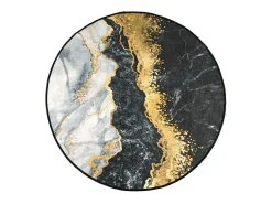 Alfombra lavable antideslizante multicolor Ø 120 cm ES76701