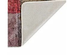 Alfombra lavable antideslizante Patchwork 80x150 cm Multicolor