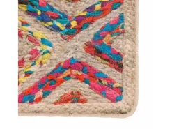 Alfombra lavable antideslizante multicolor 190x300 cm ES29946