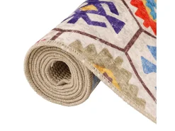 Alfombra lavable antideslizante multicolor 120x180 cm