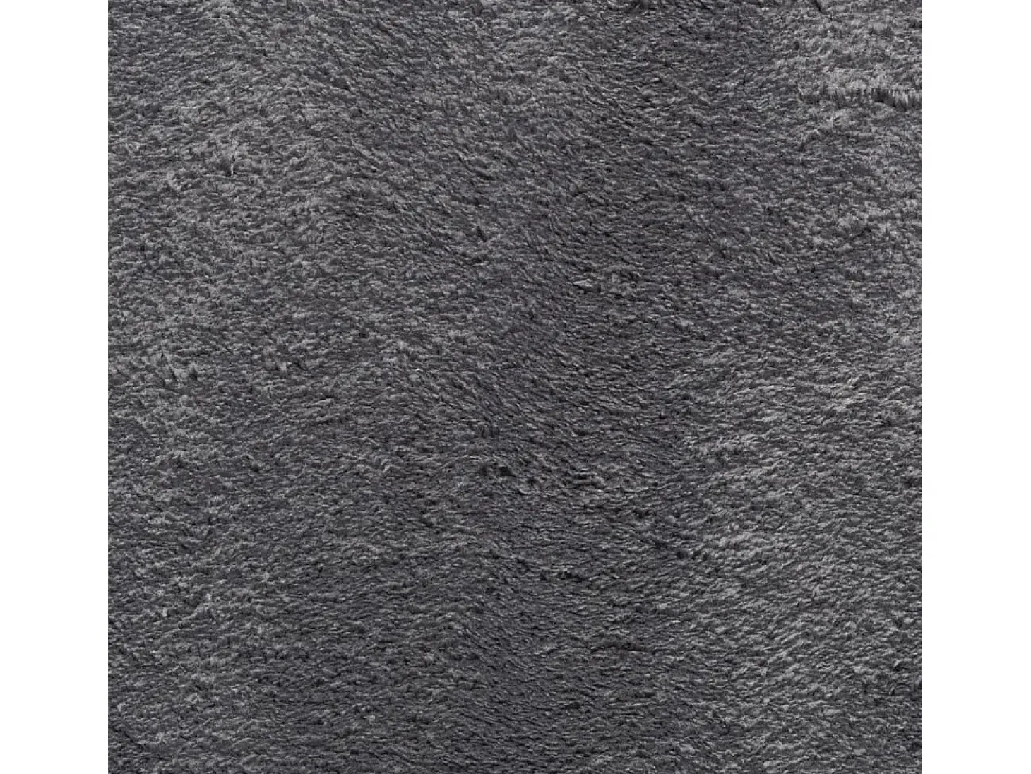 Alfombra lavable de pelo corto suave HUARTE antracita 240x240 cm