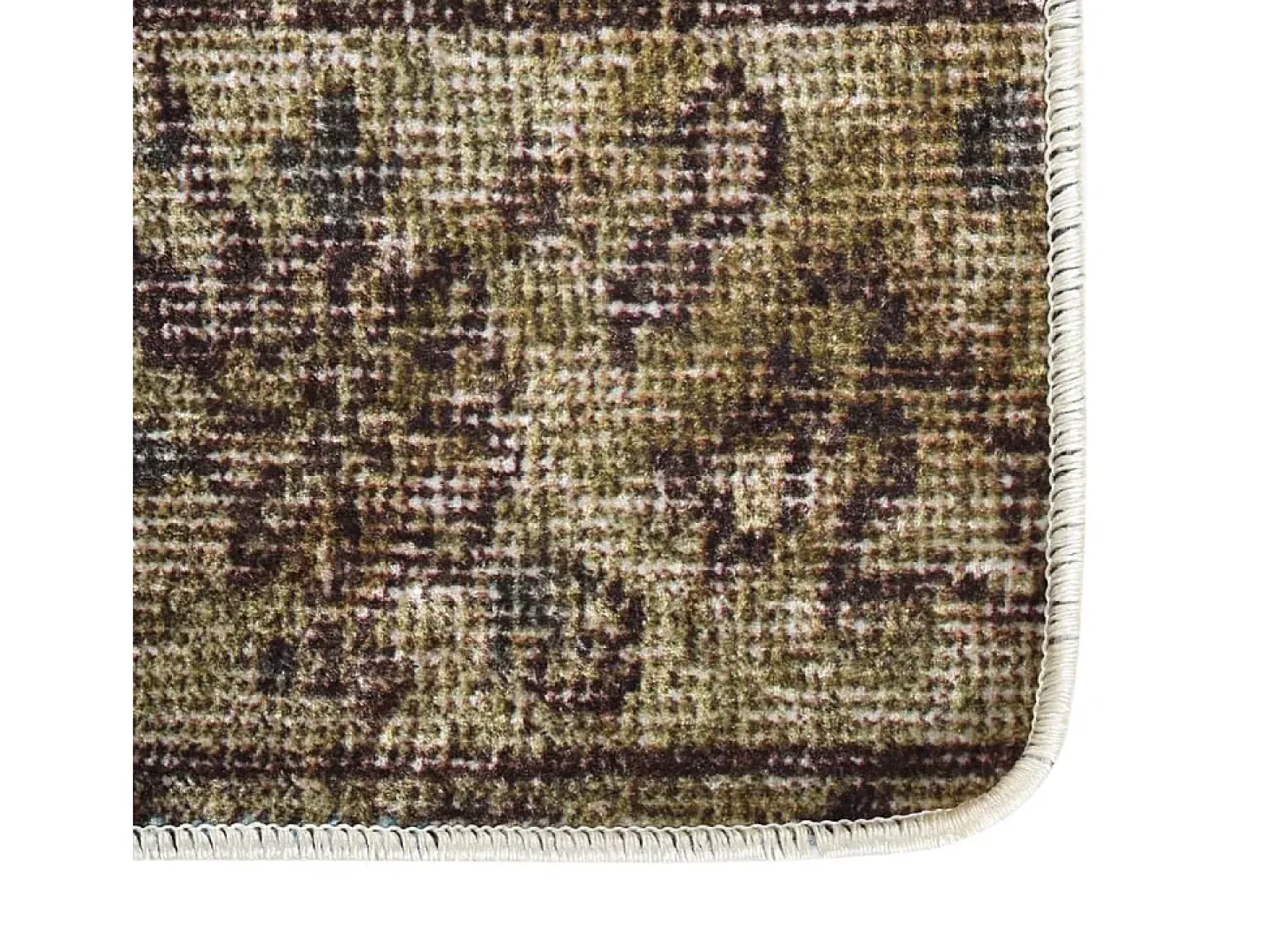 Alfombra lavable patchwork antideslizante multicolor 120x180 cm