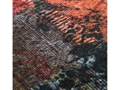 Alfombra lavable patchwork antideslizante multicolor 160x230 cm