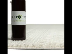 Alfombra Lima diseño moderno estilo uni resistente, crema, 120 x 170 cm