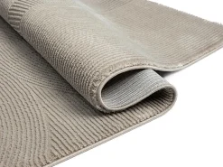 Alfombra Lima diseño salón estilo moderno arco, beige, 160 x 230 cm