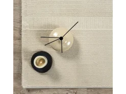 Alfombra Lima diseño salón estilo moderno arco, beige claro, 120 x 170 cm