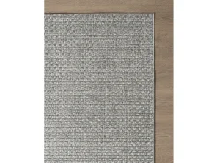 Alfombra Maldive Exterior Diseño Boho, Gris, 240 x 340 cm