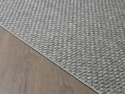 Alfombra Maldive Exterior Diseño Boho, Gris, 140 x 200 cm