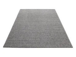 Alfombra Maldive Exterior Diseño Boho, Gris, 140 x 200 cm