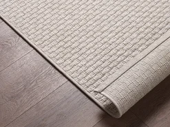 Alfombra Maldive Exterior Diseño Boho, Beige, 160 x 230 cm